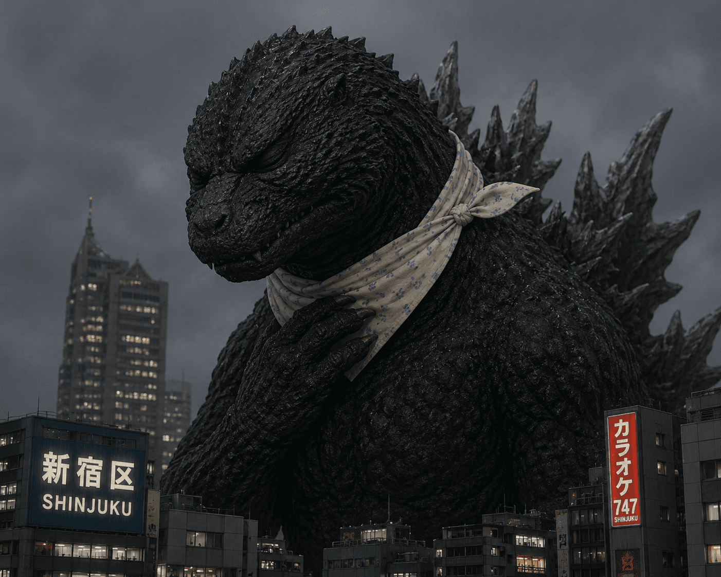 El Godzilla de Shinjuku pide la baja por faringitis